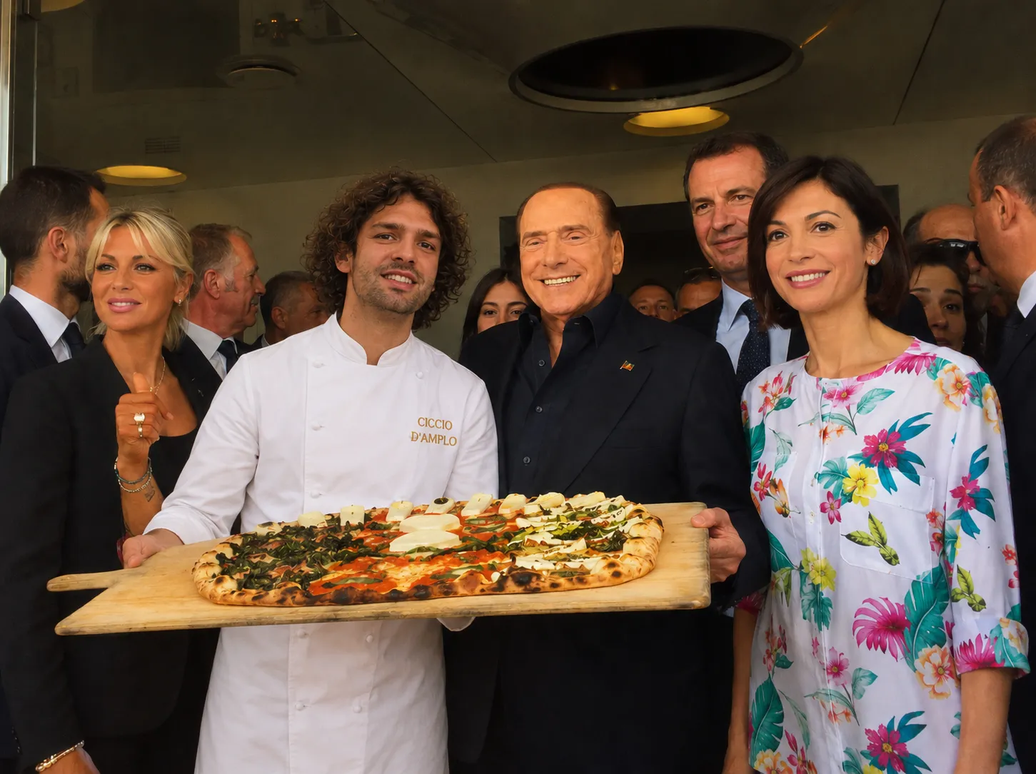 Ciccio con Silvio Berlusconi