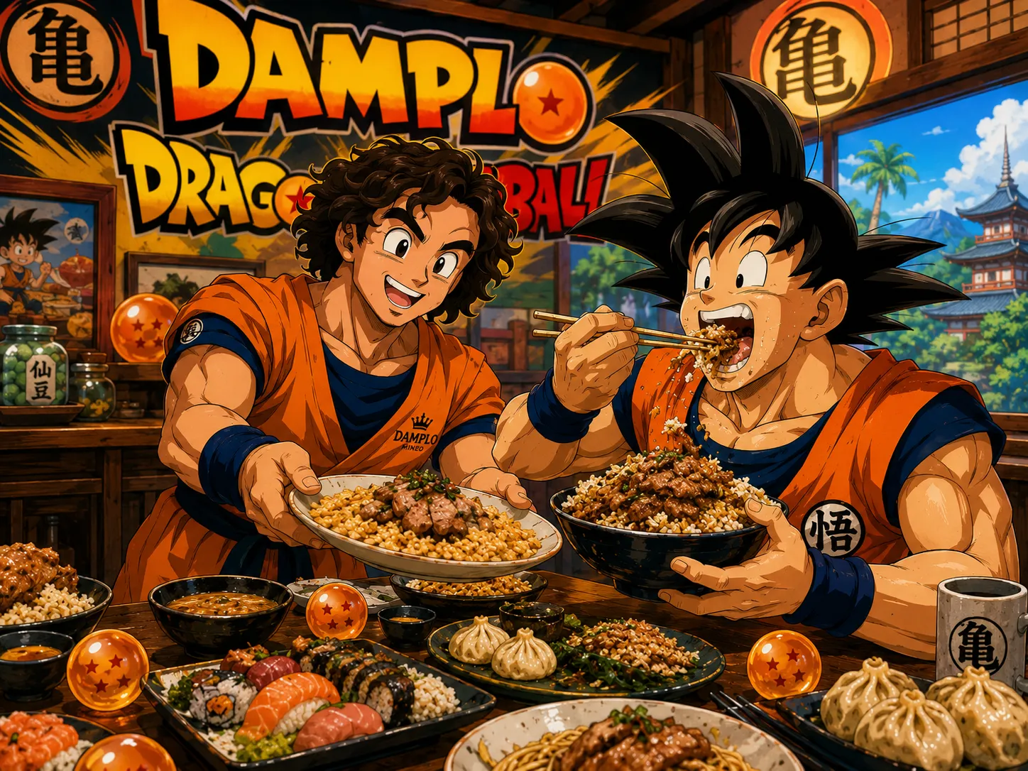 Personaggi di Dragon Ball al Damplo