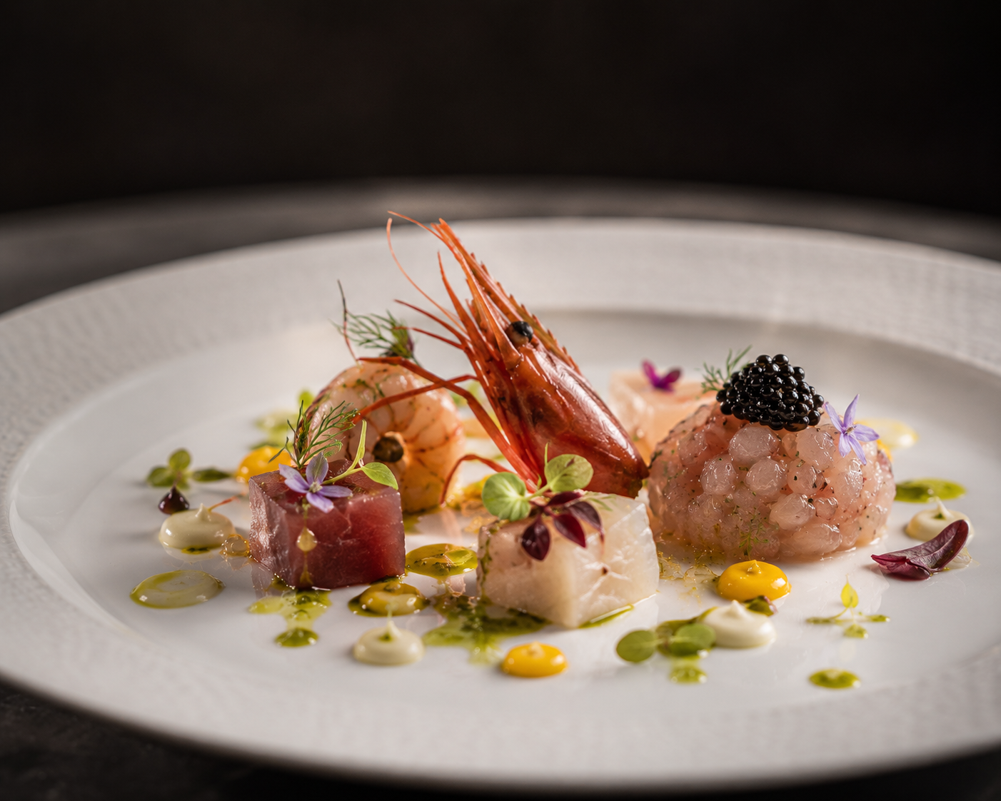 Crudo dell'Ora Blu — Entrée della Stagione