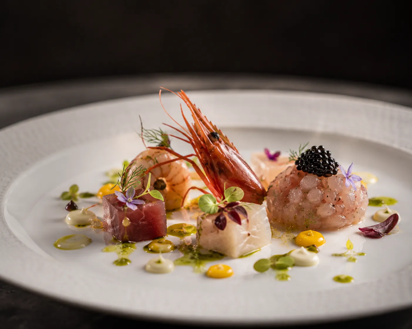 Crudo dell'Ora Blu — Entrée della Stagione