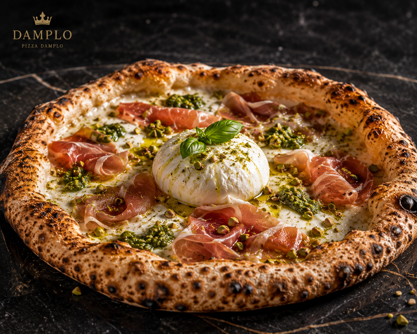 Pizza Damplo — La Pagina Bianca Prima del Grande Romanzo