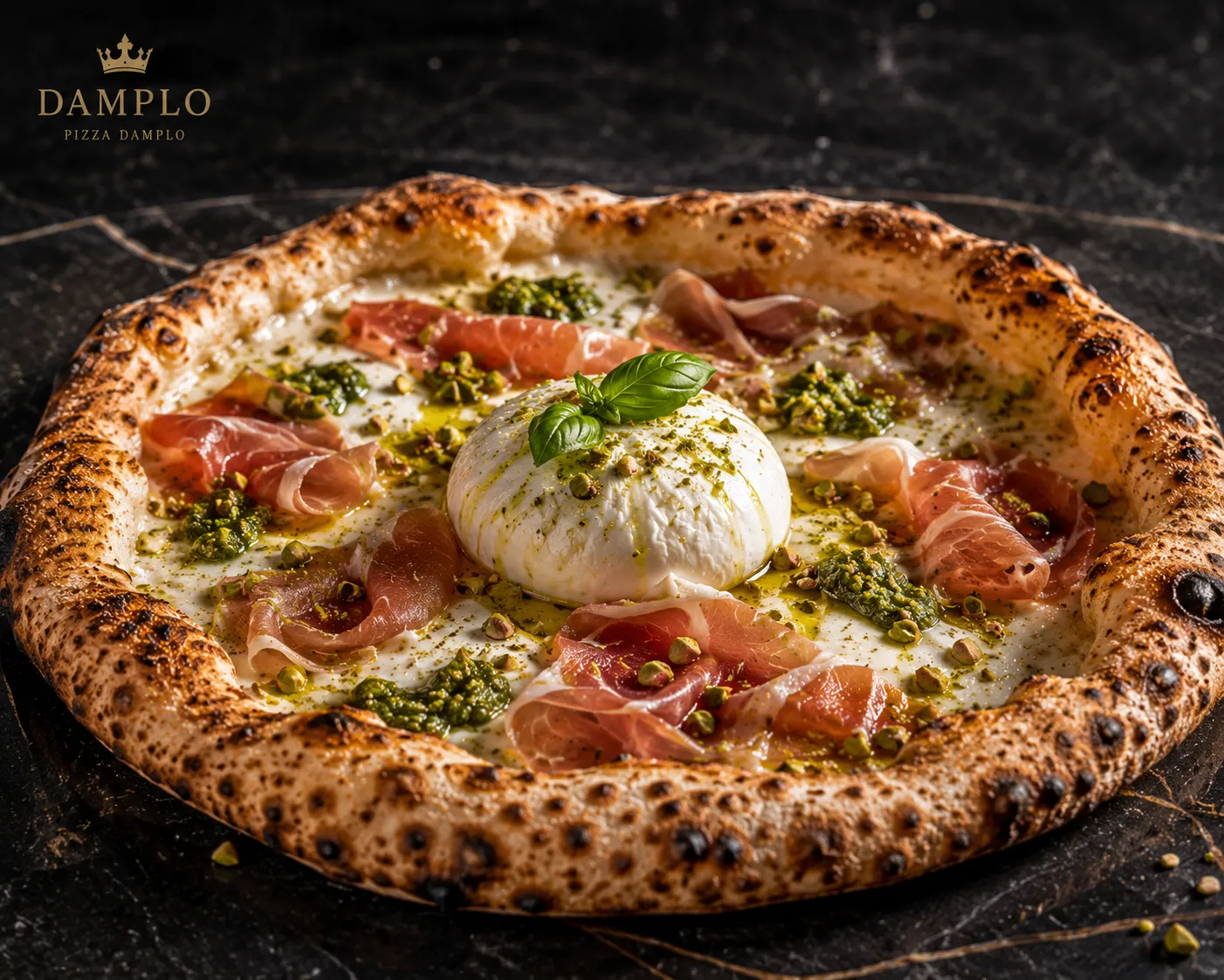 Pizza Damplo — La Pagina Bianca Prima del Grande Romanzo