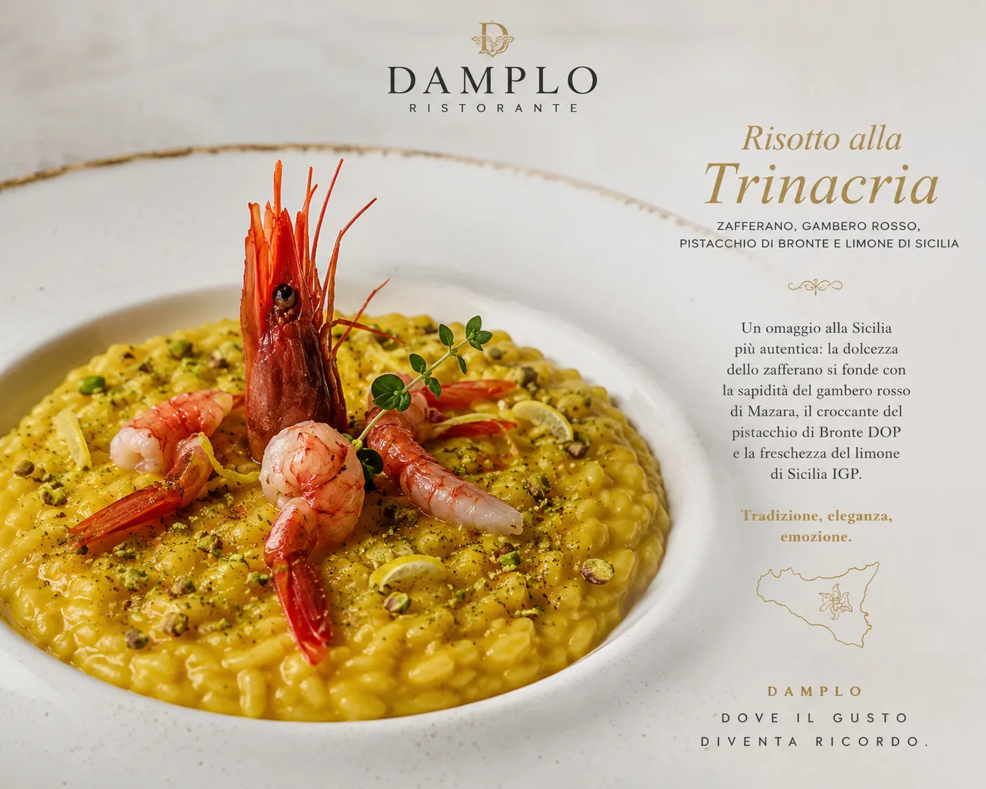Risotto alla Tradizione Romana con Guanciale di Maiale Nero